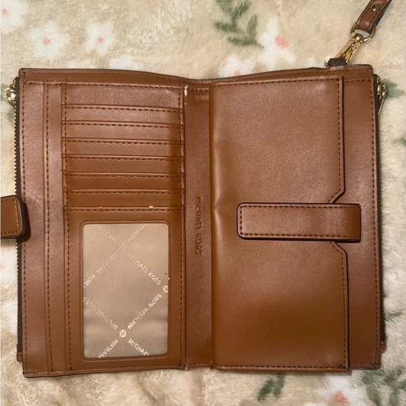 Michael Kors Brown Wristlet - Picture 6 of 7
